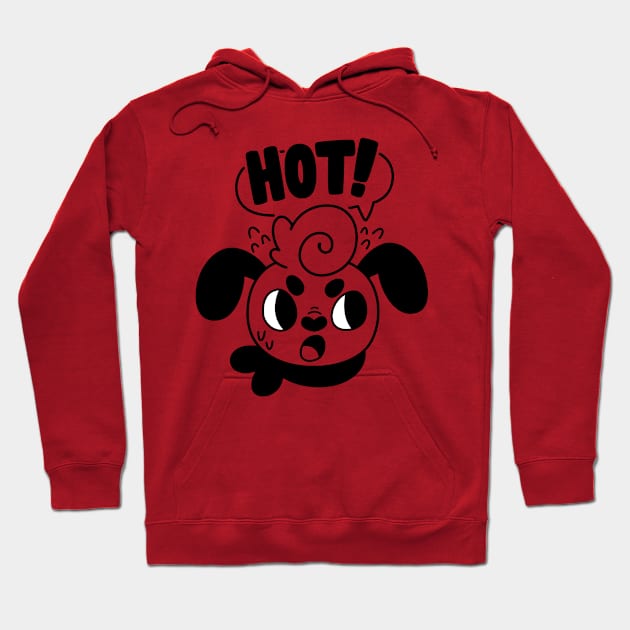 HOT! Dog Hoodie by clairestamper